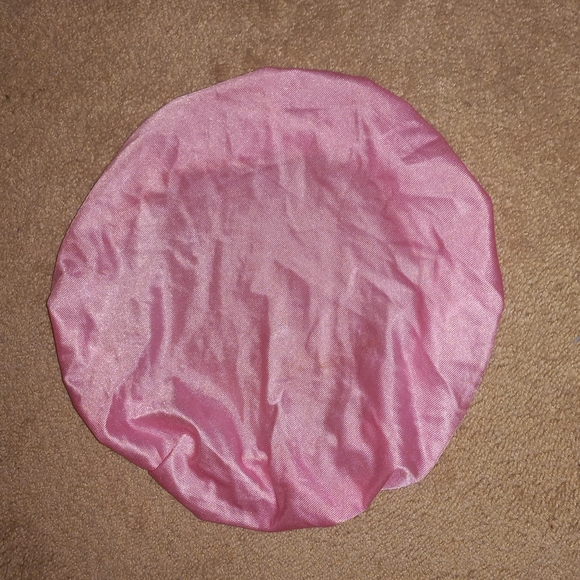 Pink Hair Bonnet - Picture 2 of 3